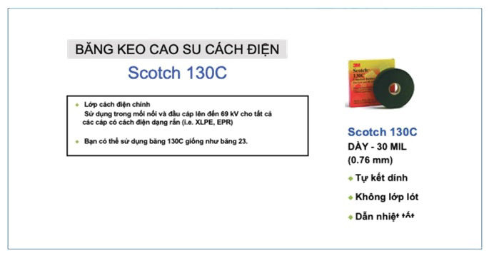 đầu hộp nối quấn băng keo đổ nhựa